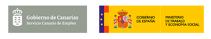 Logos del Servicio Canario de Empleo y Ministerio de Empleo y Seguridad Social