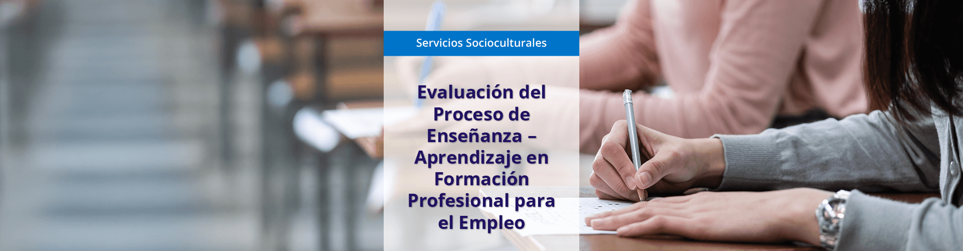 Evaluación del proceso de enseñanza-aprendizaje en formación profesional para el empleo (MF1445_3)