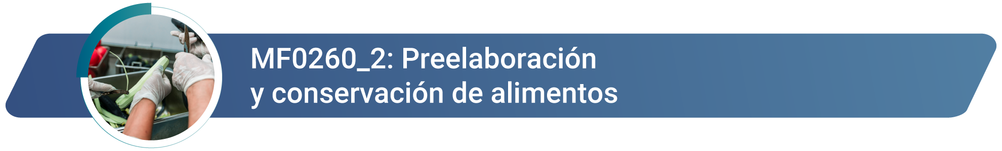 MF0260_2 Preelaboración y conservación de alimentos