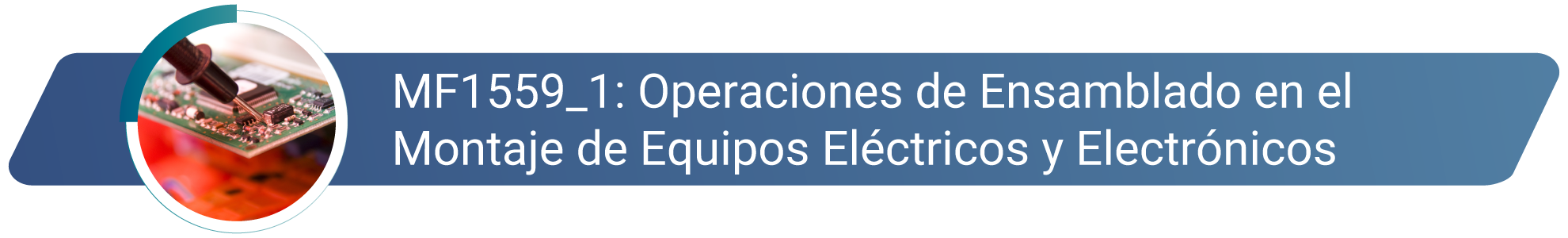MF1559_1 Operaciones de Ensamblado de Equipos Eléctricos y Electrónicos
