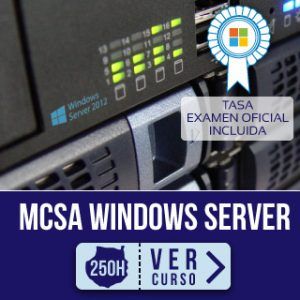 Primer plano servidor para curso de MCSA Microsoft Windows Server 2012 en Instituto Focan Gran Canaria