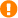 Icono exclamación fondo naranja: Curso provisional